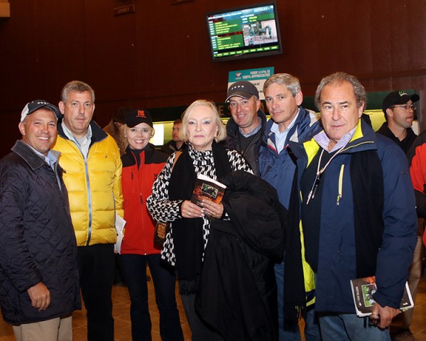 Kerry Cauthen with Don Alberto rep, 2014 Keeneland November Sale